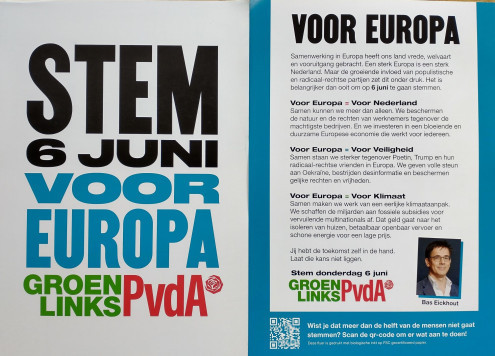 Stem 6 juni voor Europa GL-PvdA